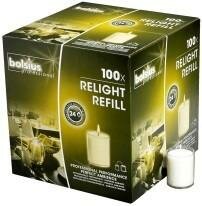 Bolsius refill Transparant