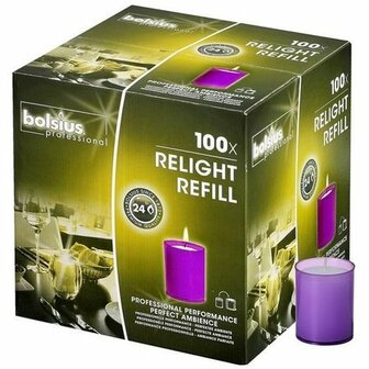 Bolsius refills 100 stuks