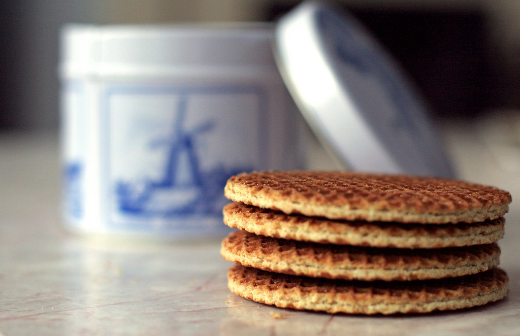 Stroopwafels-Blikken