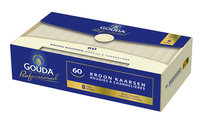 Gouda Kroonkaarsen 200/24 Ivoor  Gouda Kroonkaarsen 200/24 Ivoor
