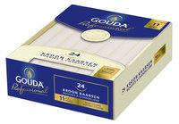 Gouda kroonkaarsen 240/24 Wit Gouda kroonkaarsen 240/24 Wit