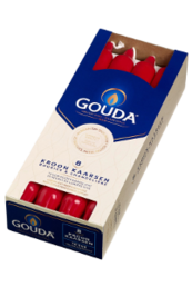 Gouda Kroonkaars 240/24 Rood Gouda Kroonkaars 240/24 Rood